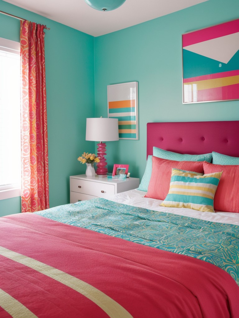 Bold and Bright: Infuse Your Apartment with Energetic Colors!