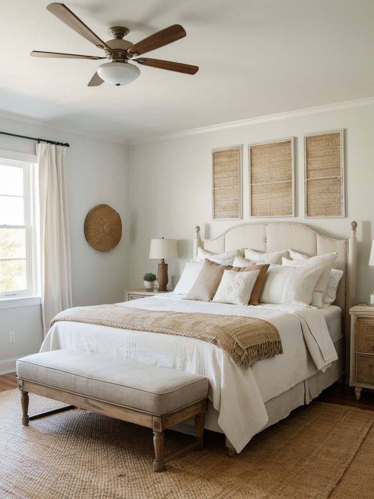 Coastal Chic: Vintage meets Modern in the Art Deco Bedroom.