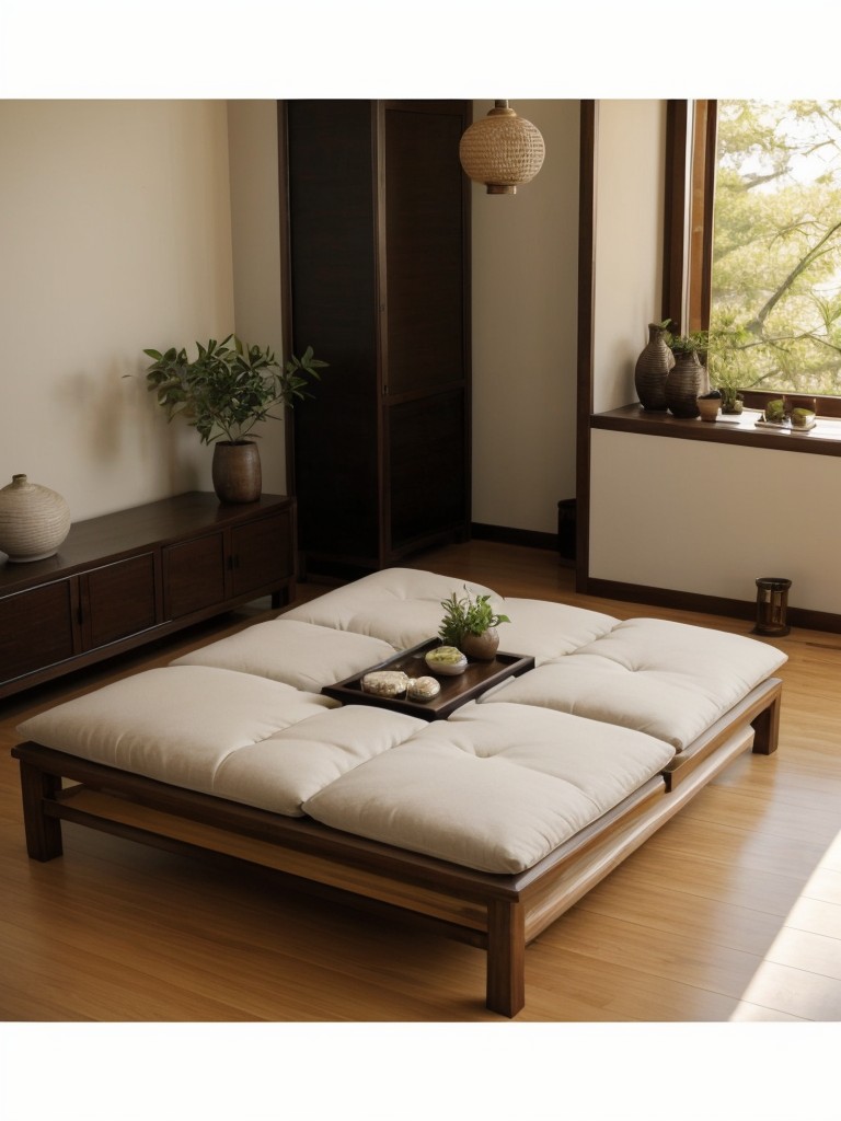 Zen-inspired Apartment Bedroom: Relax and Unwind with Asian Decor