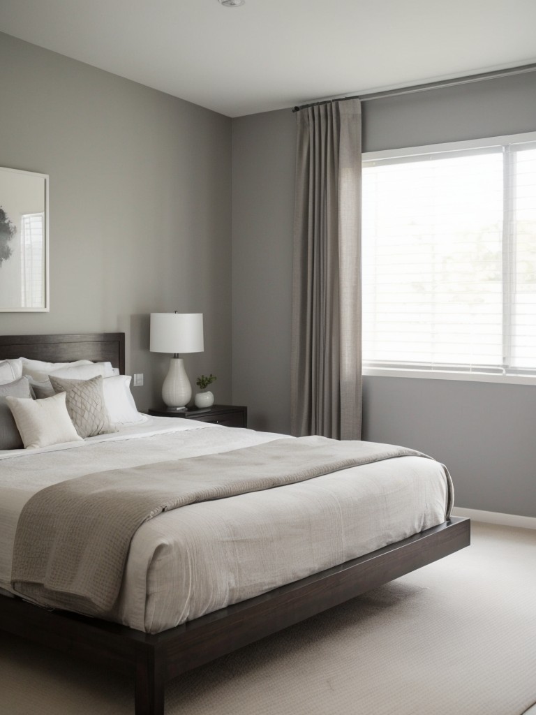 Zen-like Asian bedroom decor: Minimalist design with neutral hues