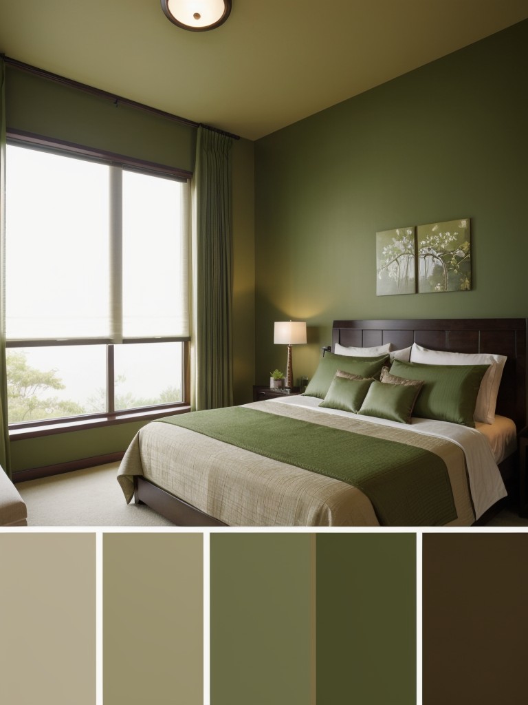 Nature-inspired Asian Bedroom Decor: Harmonious Colors & Serene Vibes!