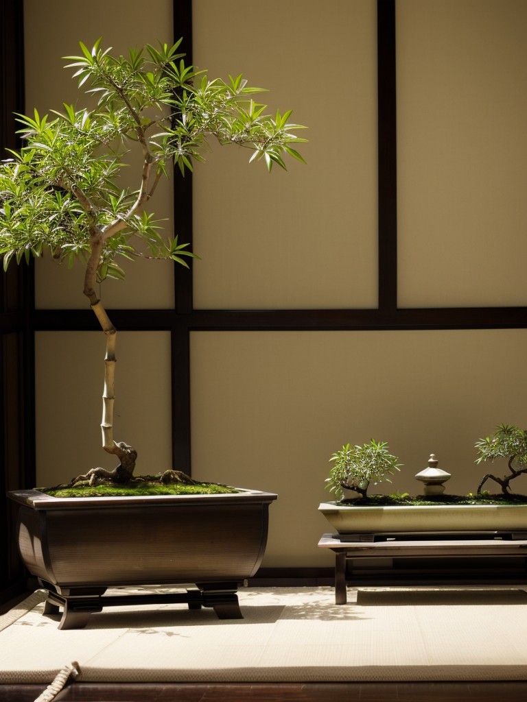 Serene Asian Bedroom: Transform Your Space with Bamboo & Bonsai