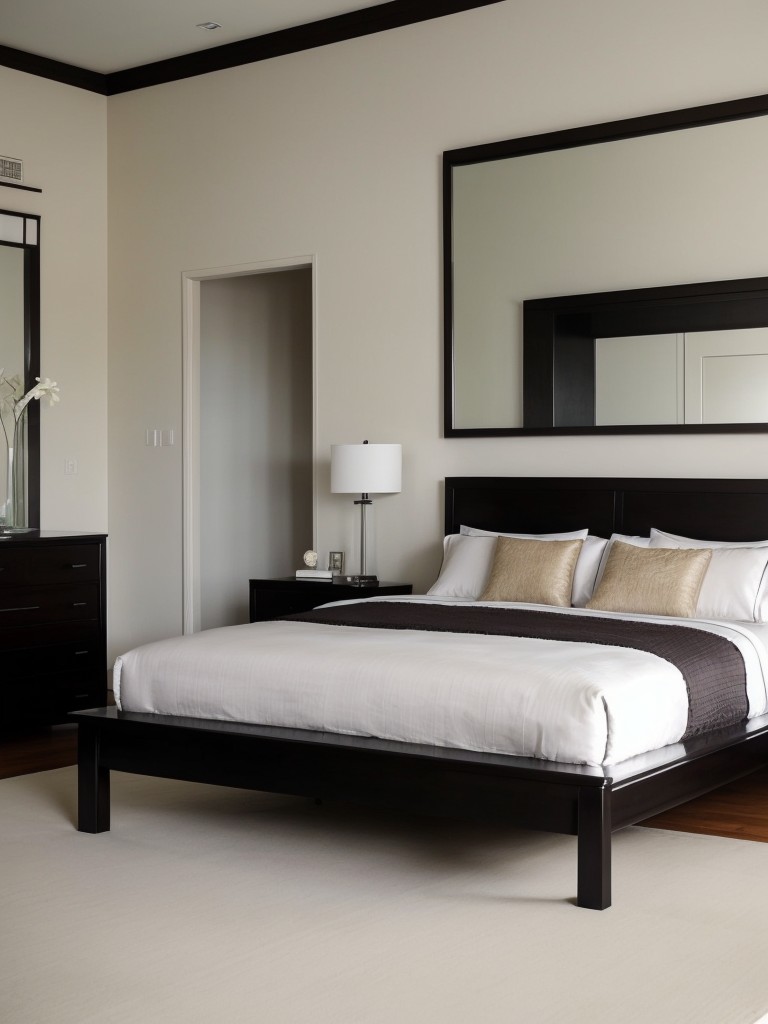 Sleek & Minimalist: Elevate your bedroom with Asian-inspired elegance.