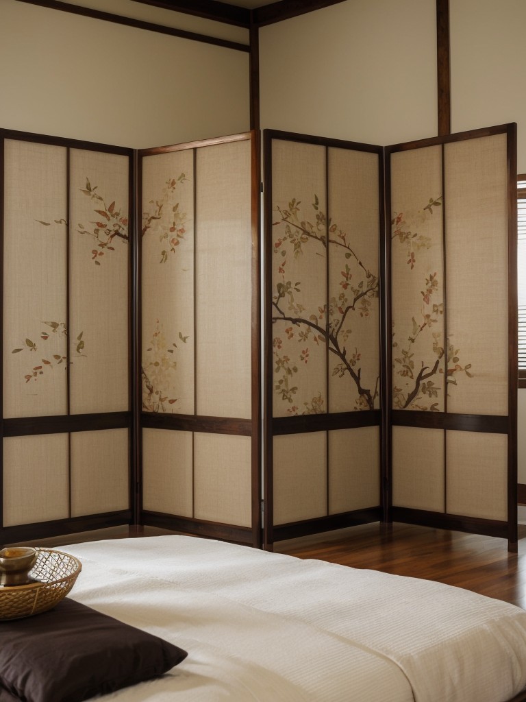 Create Serene Asian Vibes in Your Apartment with Shoji Screens