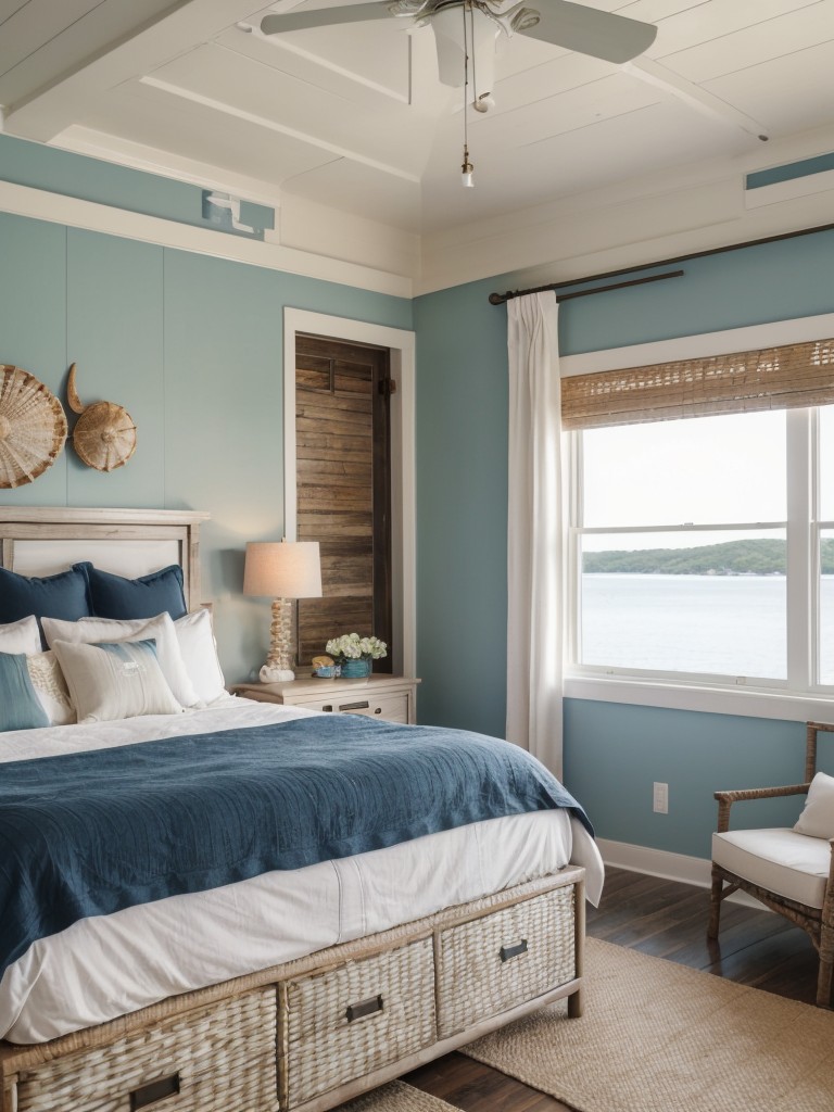 Coastal Bedroom Bliss: Create Your Serene Seaside Sanctuary!