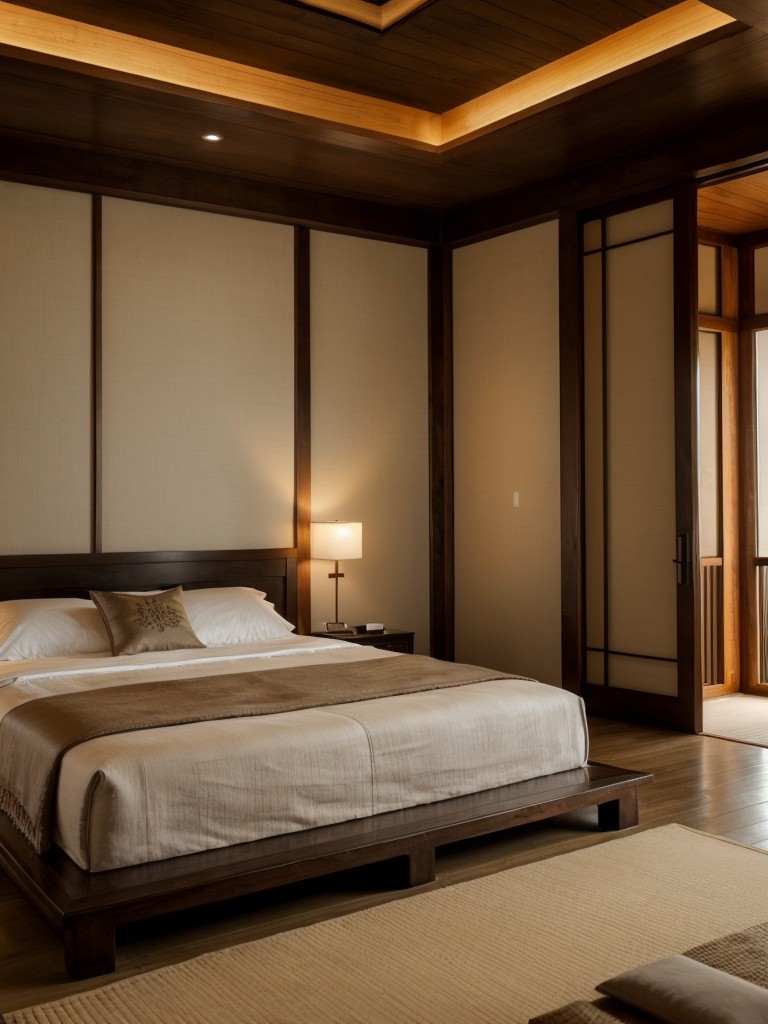 Zen-inspired Asian Bedroom Decor for Serene Apartments