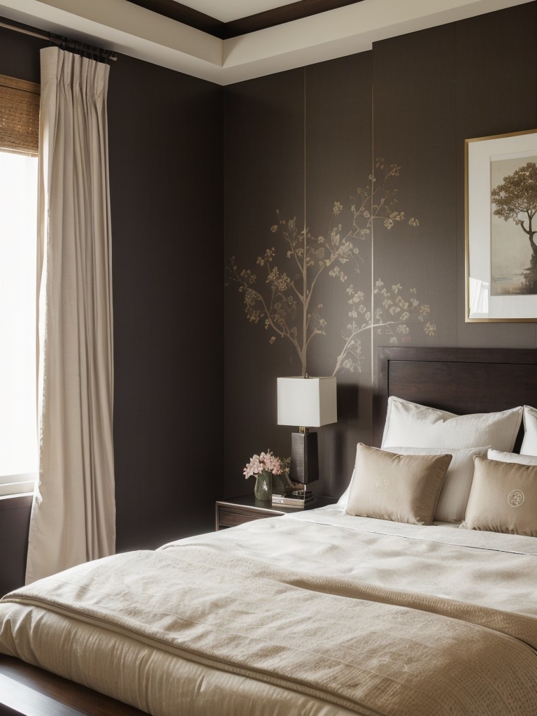 Create an Asian-inspired bedroom oasis with stunning decor!