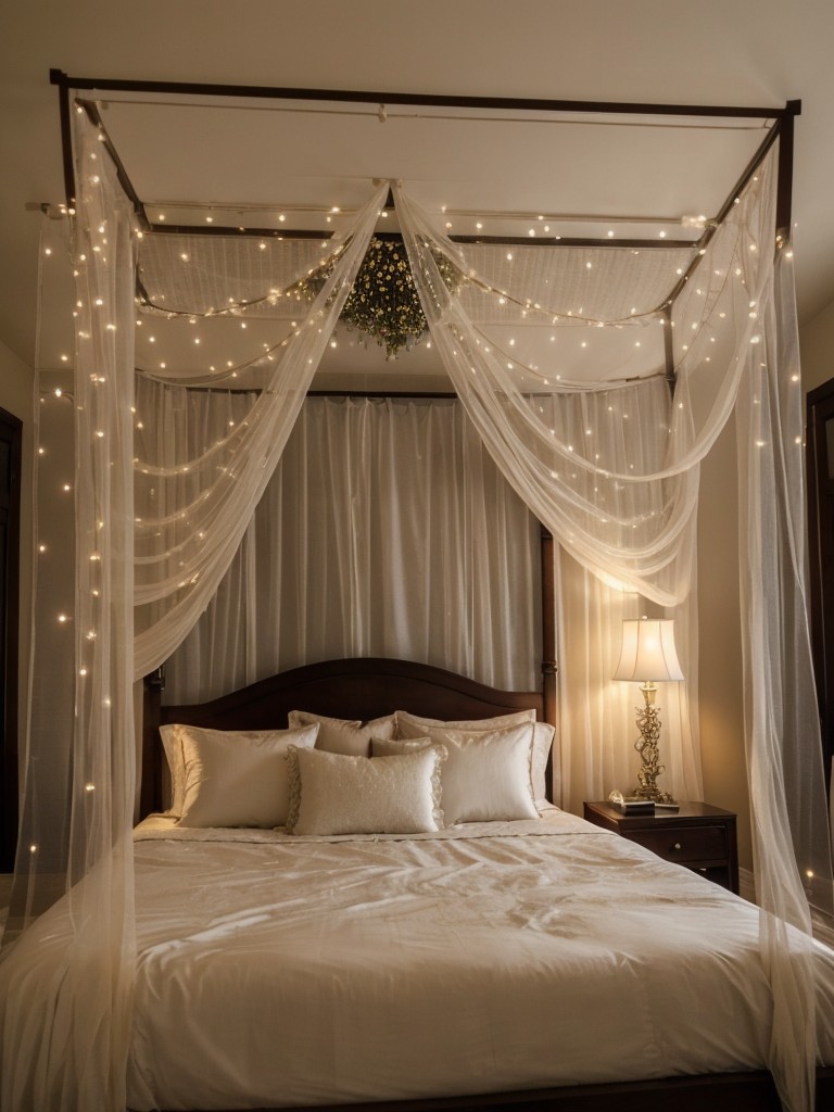 Romantic Canopy Bed: Elevate Your Bedroom with Asian Decor