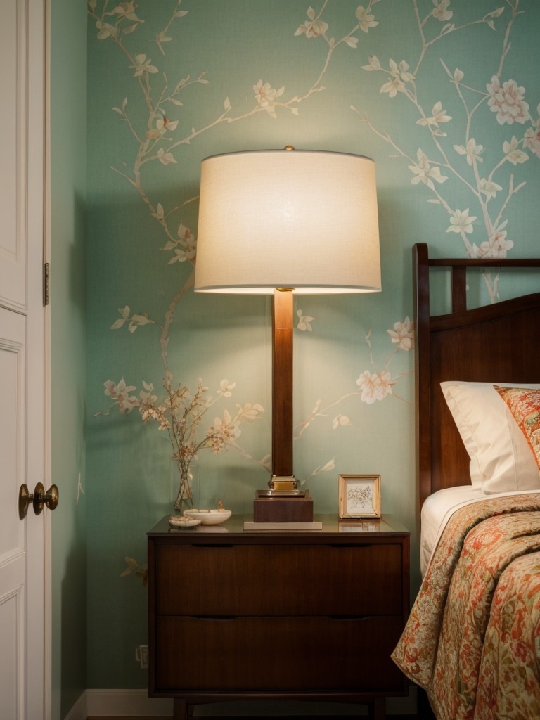 Vintage-inspired Asian Bedroom Decor: Retro Charm meets Mid-Century Modern!