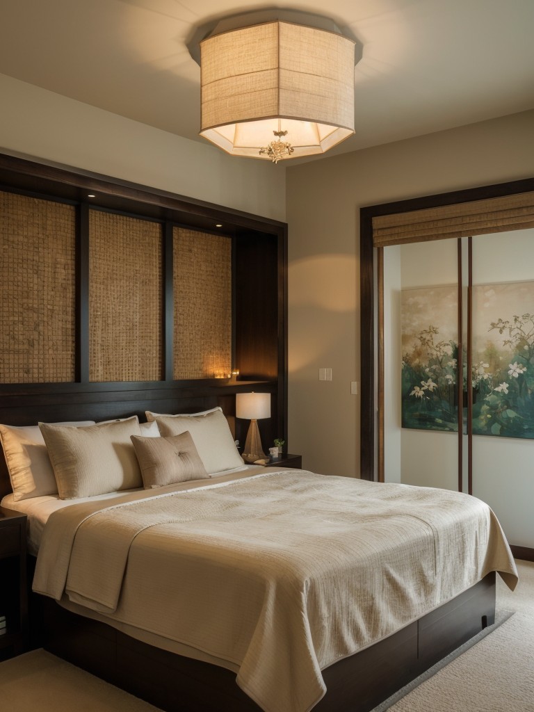 Serene Asian Bedroom Design: Find Peace and Harmony in Your Apartment