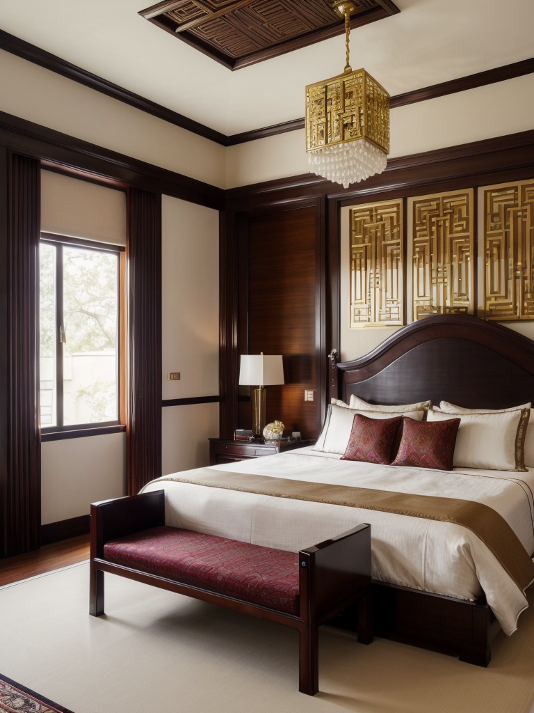 Luxury Asian-Inspired Apartment: Blending Tradition & Modernity