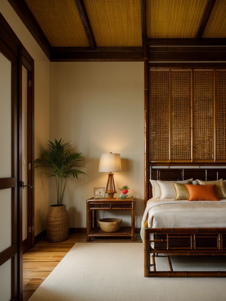 Tropical Oasis: Asian-Inspired Bedroom Bliss