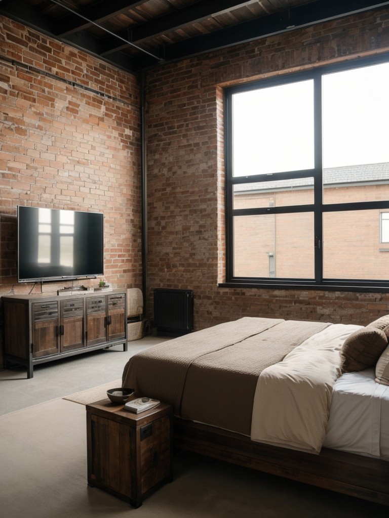 Modern Industrial Asian Bedroom: Zen meets Urban Chic