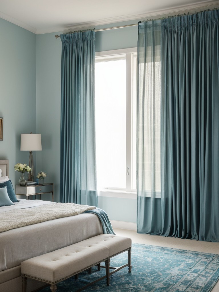 Sparkling Serenity: Create a Calming Retreat with Soft Blues and Greens