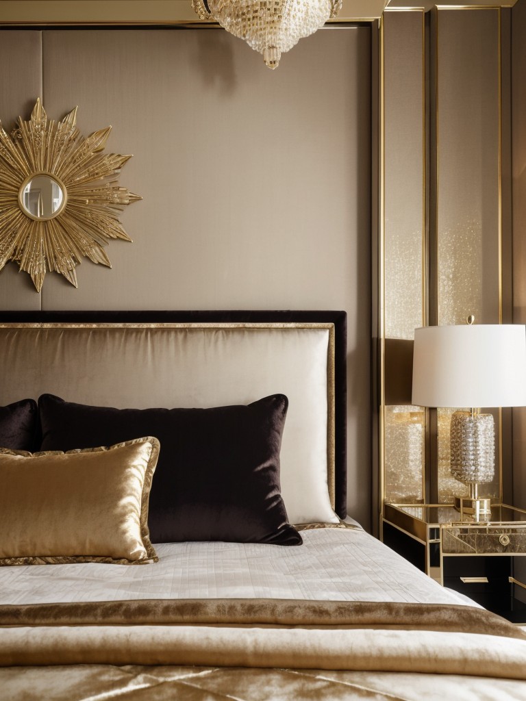 Sparkle & Sophistication: Glam up your apartment with velvet accents!