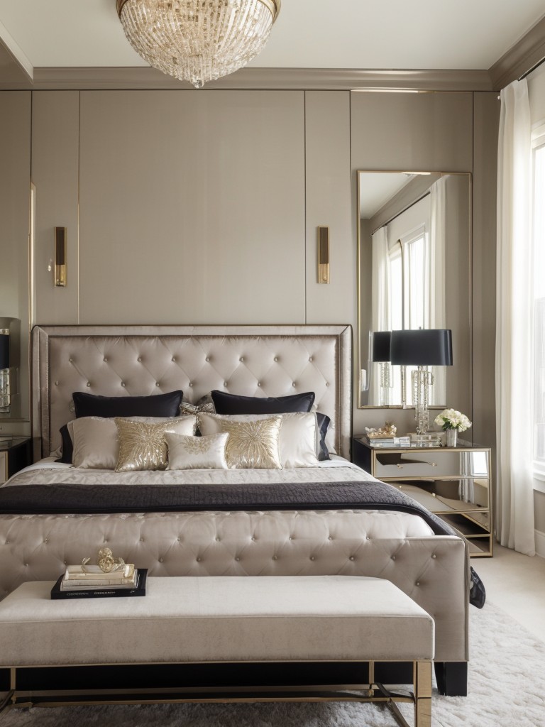 Sparkling Bedroom: Elevate Your Apartment with Glamorous Touches