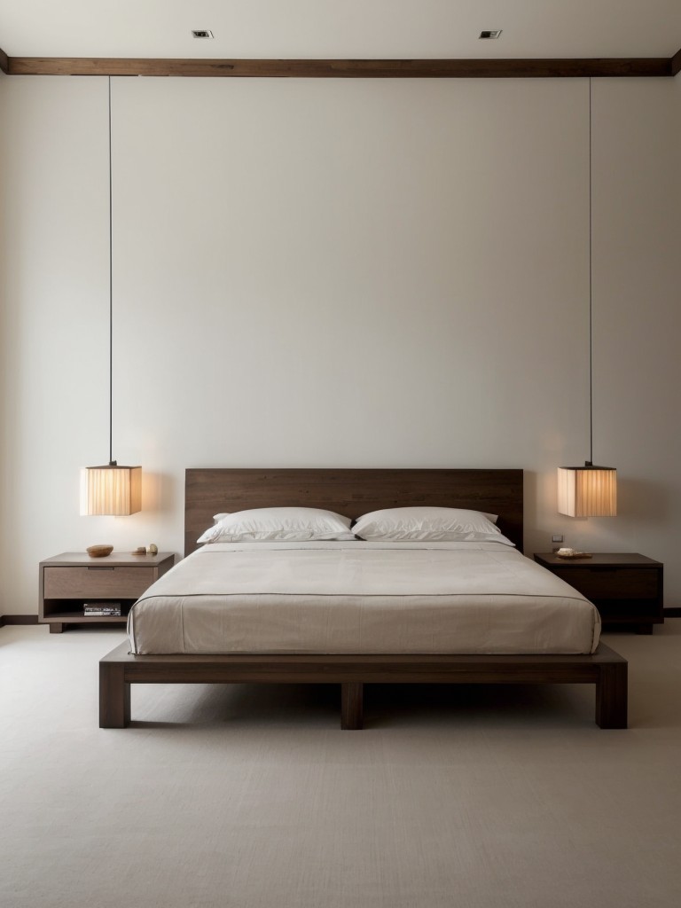 Minimalist Asian Bedroom Ideas for Calm and Elegant Apartment