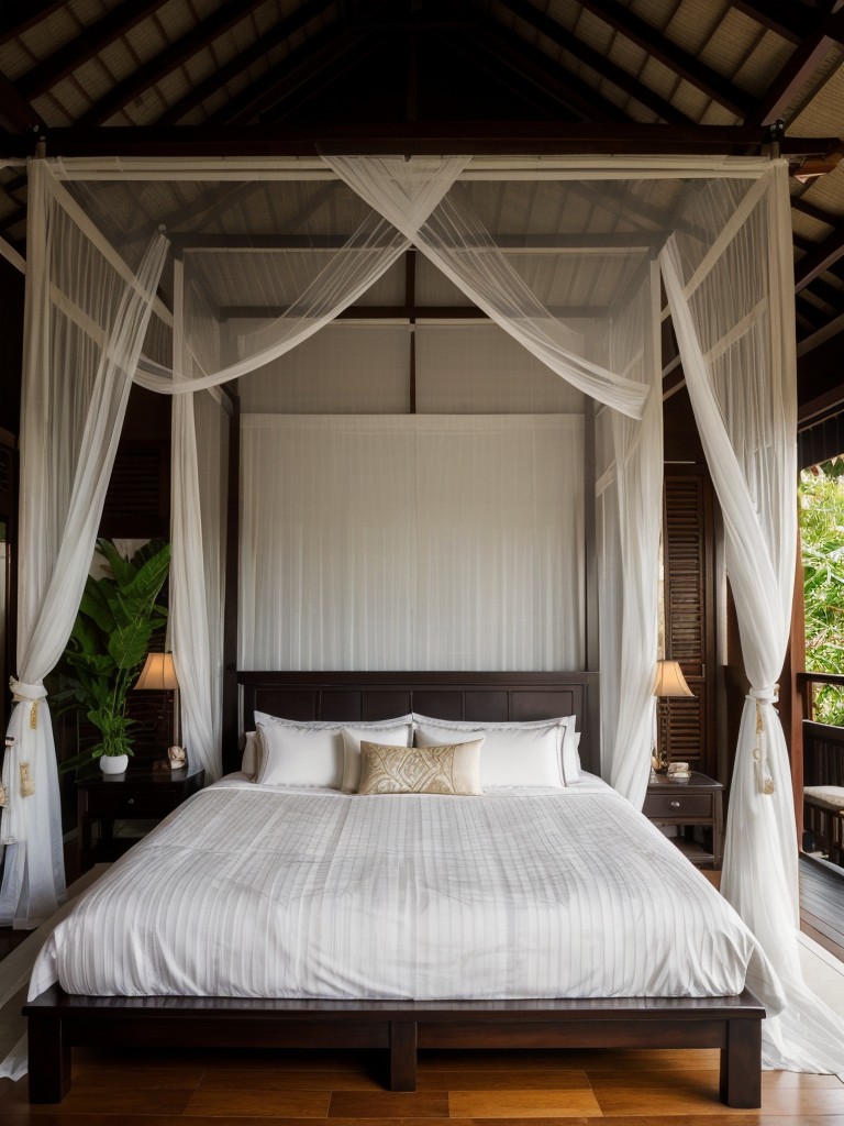 Balinese Retreat: Achieve Serenity with Asian Bedroom Decor