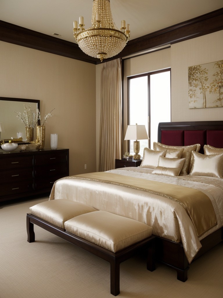 Luxurious Asian Bedroom: Opulence at its Finest