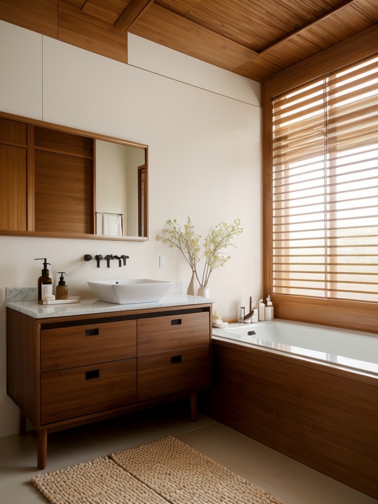 Minimalist Asian Bedroom: Natural Spa Vibes