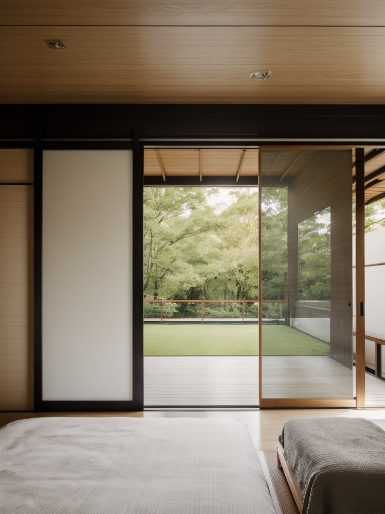 Zen-Inspired Bedroom: Indoor-Outdoor Bliss