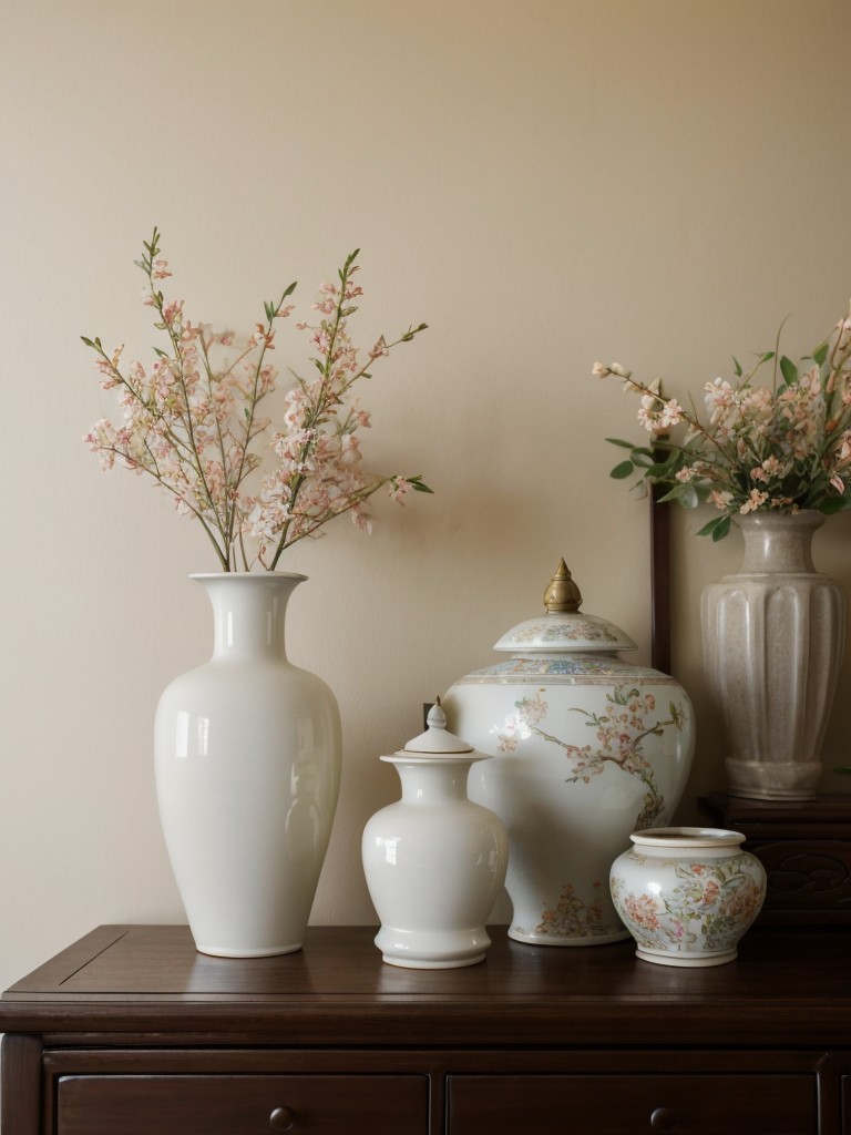 Elevate your apartment with timeless Asian decor.