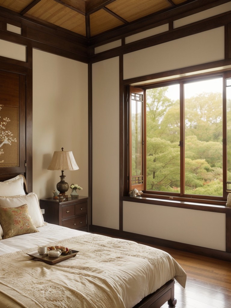 Discover Serenity in your Apartment with Asian-inspired Bedroom Decor!