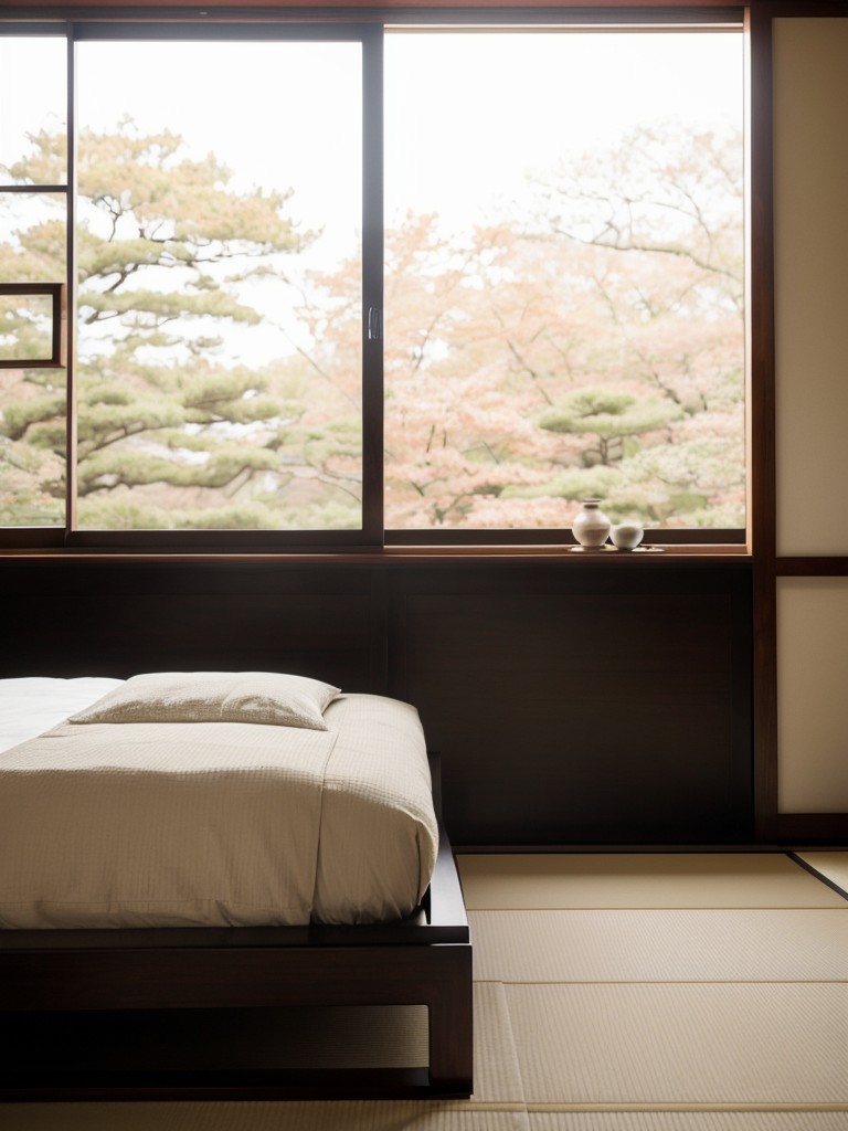 Minimalist Asian Bedroom: Embrace Tranquility with Japanese-inspired Decor.