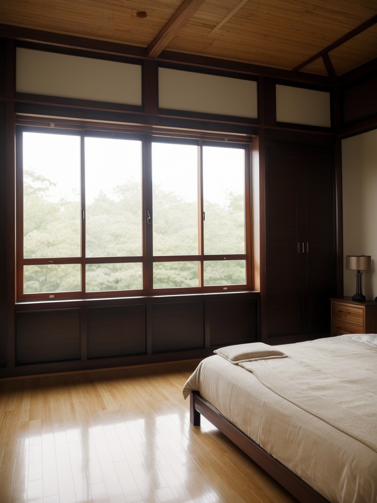 Zen Apartment Vibes: Asian-inspired bedroom decor for pure tranquility!