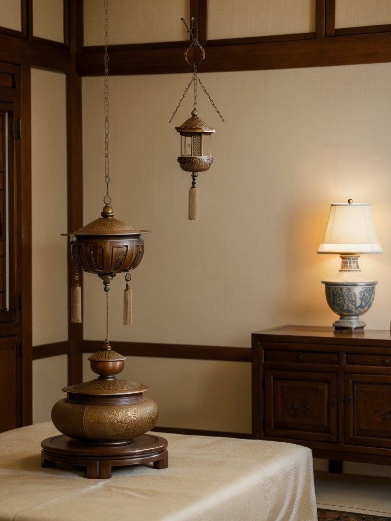 Asian Bedroom Decor: Serene Spaces with Water Fountains & Wind Chimes