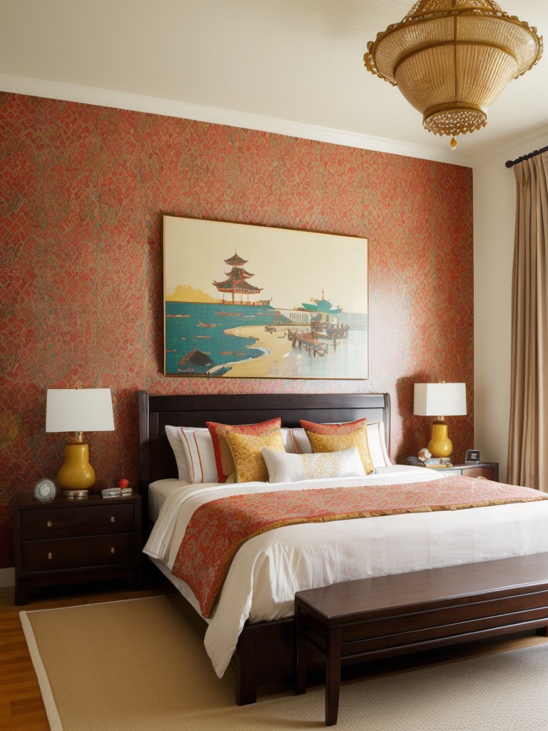 Whimsical Asian Bedroom Decor: Mixing East & West