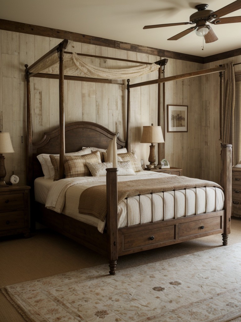 Vintage-inspired Rustic Bedrooms: Cozy & Stylish Bliss!