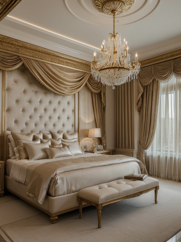 Bedroom Bliss: Elevate Your Apartment with a Stunning Chandelier