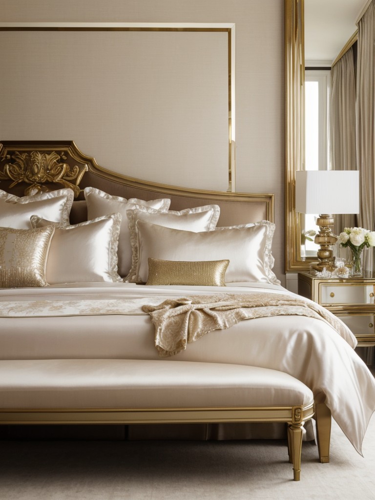 Bedroom Bliss: Luxe Decor for a Glamorous Apartment