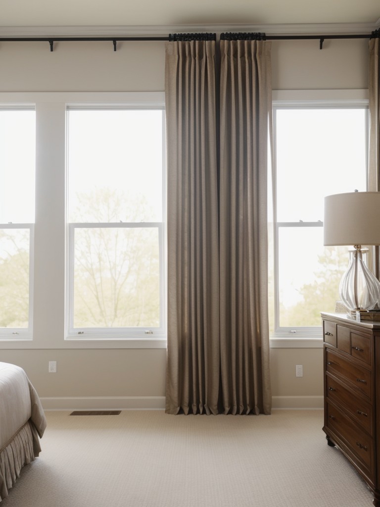 Glam-up Your Bedroom with Custom Drapes & Window Treatments