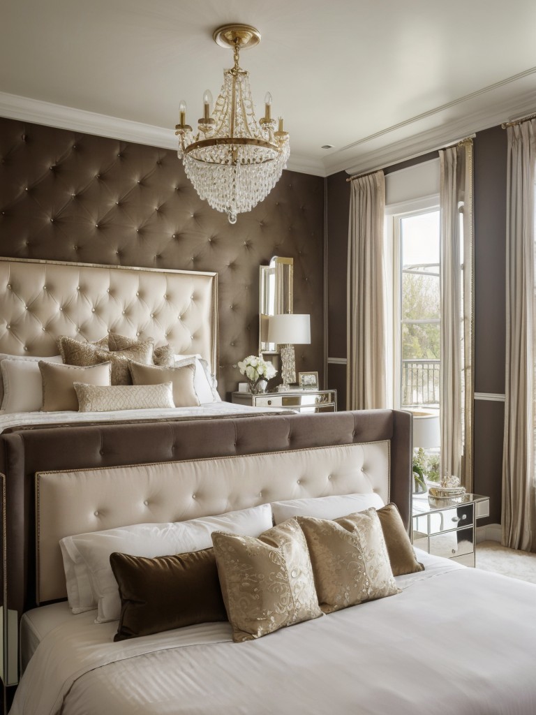 Chic Apartment Vibes: Glam Bedroom Ideas!