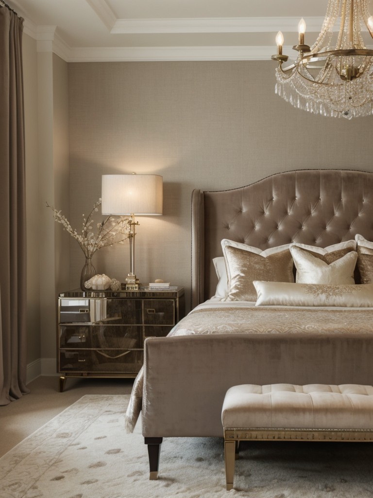 Add Glam to Your Apartment with Luxurious Bedroom Inspirations