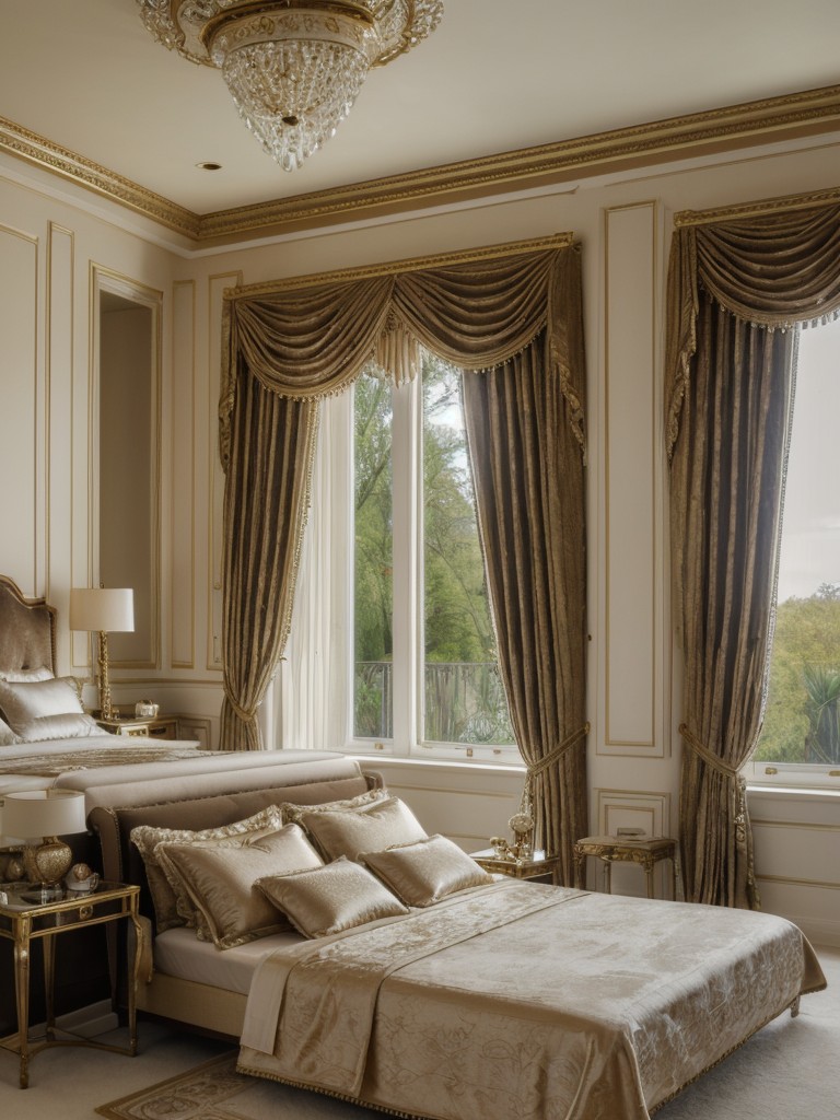 Opulent Apartment: Create Drama with Luxurious Curtains