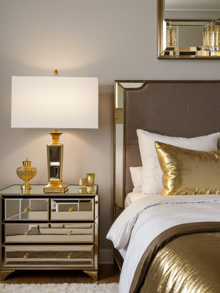 Sparkling Apartment Style: Adding Glam with Metallic Accents!