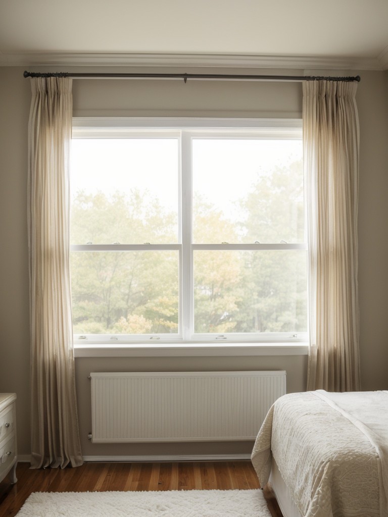 Apartment Glam: Brighten up Your Space with Sheer Curtains!