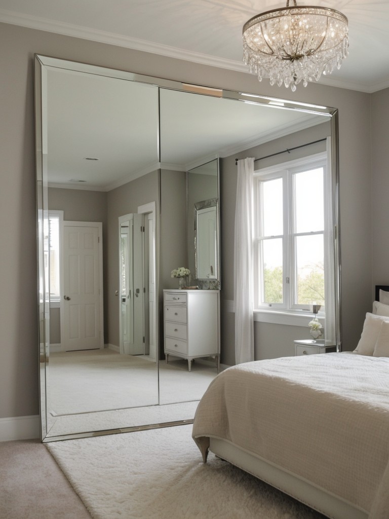 Mirror Magic: Expand Your Apartment's Space with Glam Décor