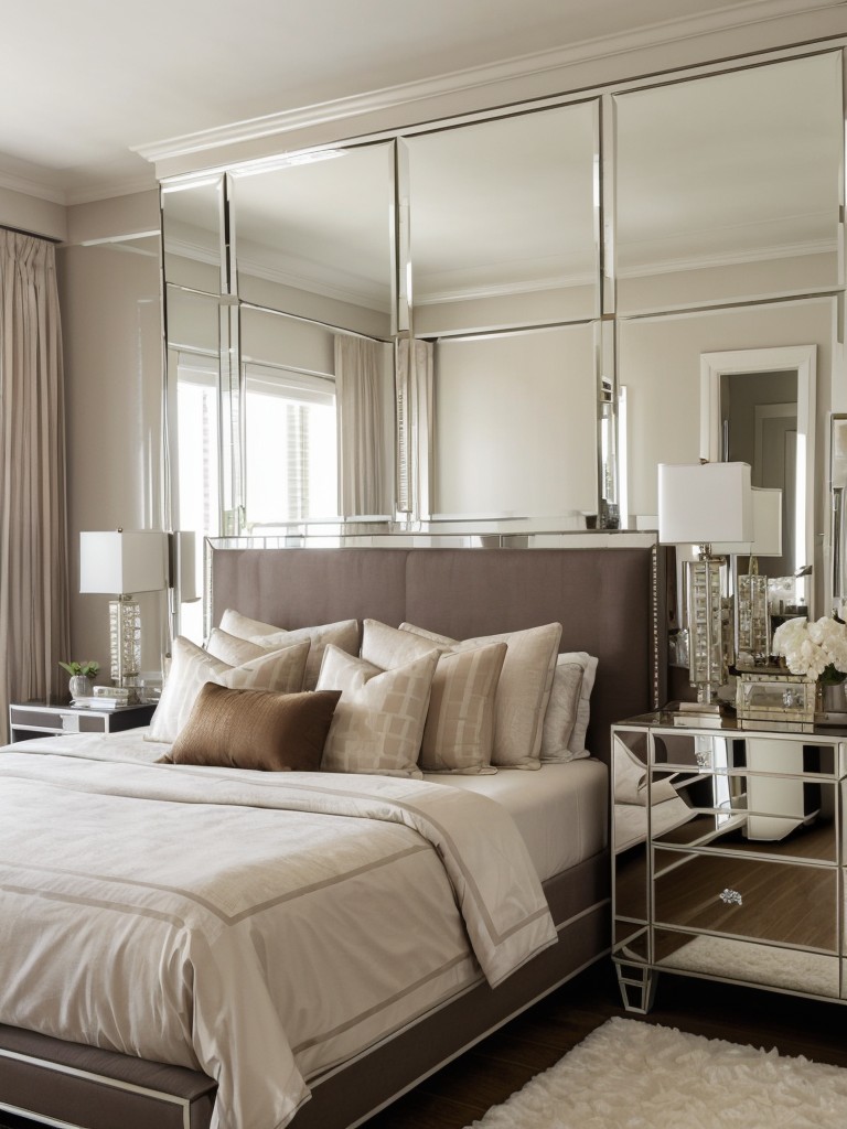 Modern Glam: Elevate Your Apartment with Hollywood-inspired Bedroom Decor