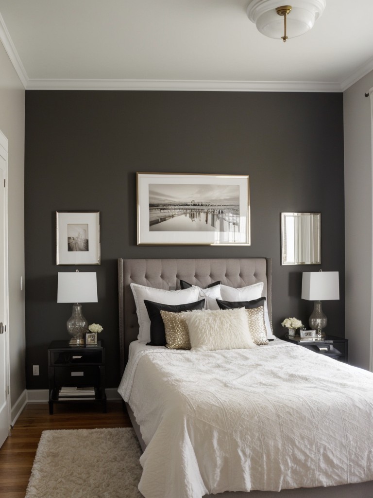 Glam Up Your Apartment: Stunning Bedroom Decor Ideas.