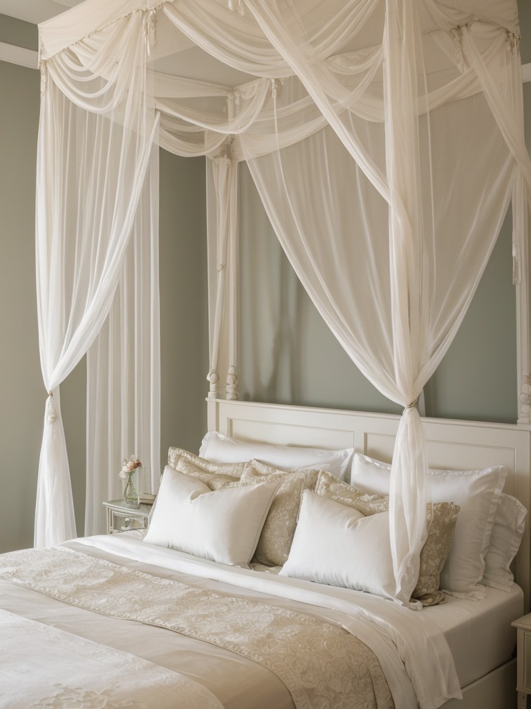 Create a Romantic Retreat with a Canopy Bed in Your Bedroom!