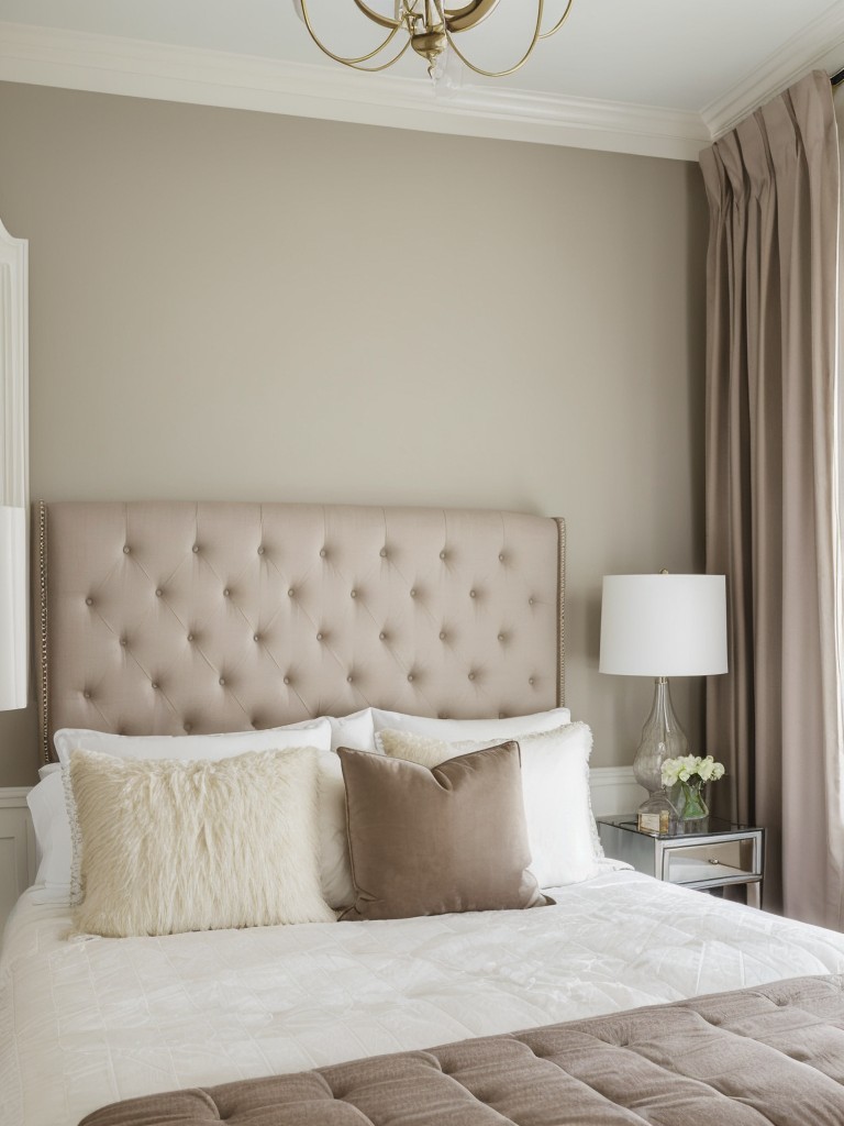 Create a Luxurious Bedroom Retreat with a Chic Tufted Bench!