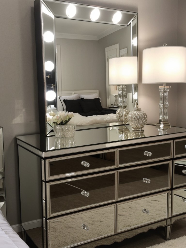 Mirror Magic: Glam up Your Bedroom with Mirrored Decor!