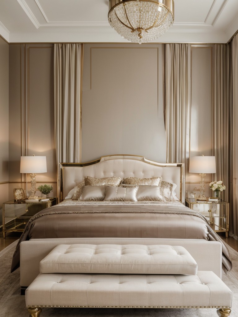 Chic & Glam: Upgrade Your Apartment with Luxurious Bedroom Decor!