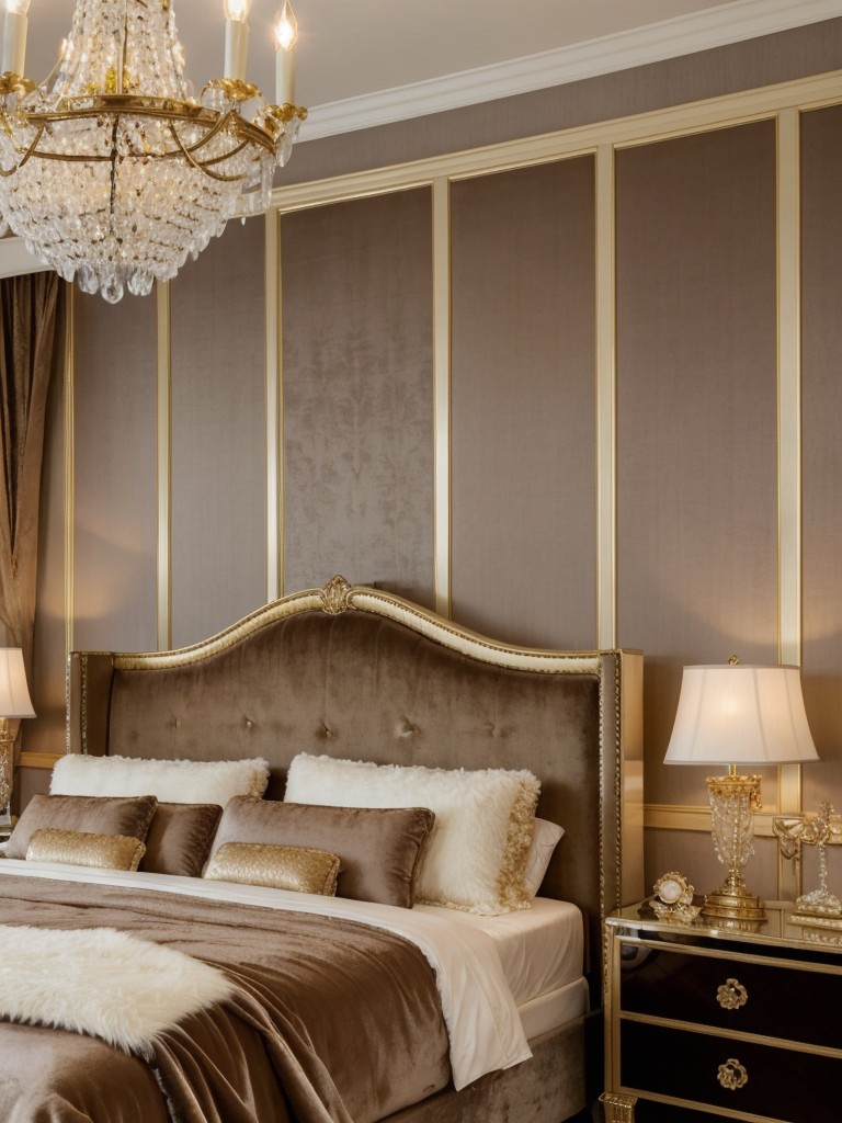 Opulent Apartment Bedroom: Glamorous Decor Tips