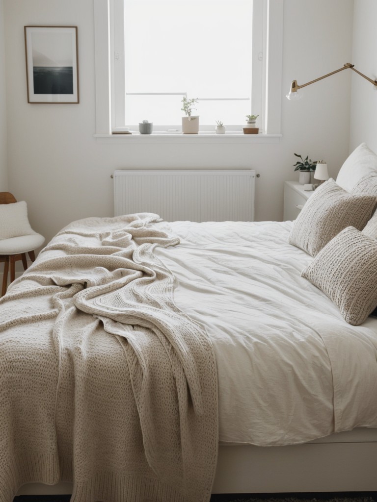 Scandi-inspired bedroom: Cozy and chic apartment decor!