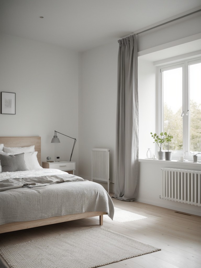 Minimalist Serenity: Scandinavian-Inspired Apartment Bedrooms